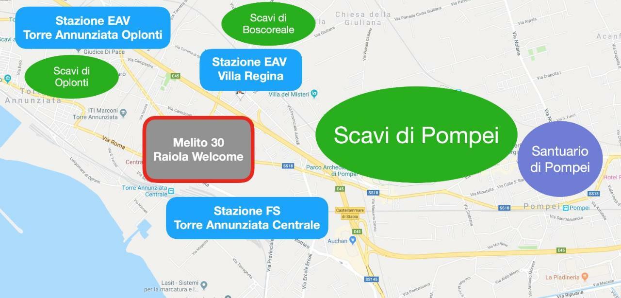Raiola Welcome Torre Annunziata Eksteriør bilde
